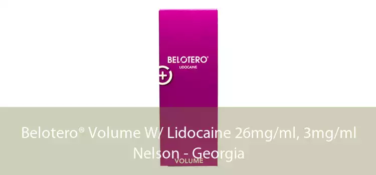 Belotero® Volume W/ Lidocaine 26mg/ml, 3mg/ml Nelson - Georgia