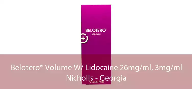 Belotero® Volume W/ Lidocaine 26mg/ml, 3mg/ml Nicholls - Georgia