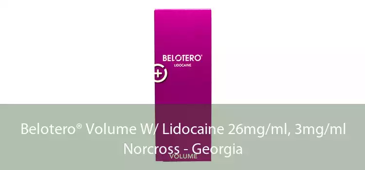 Belotero® Volume W/ Lidocaine 26mg/ml, 3mg/ml Norcross - Georgia