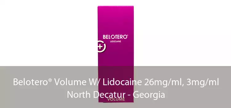 Belotero® Volume W/ Lidocaine 26mg/ml, 3mg/ml North Decatur - Georgia