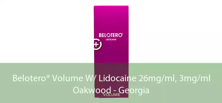 Belotero® Volume W/ Lidocaine 26mg/ml, 3mg/ml Oakwood - Georgia