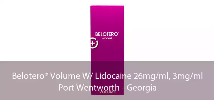 Belotero® Volume W/ Lidocaine 26mg/ml, 3mg/ml Port Wentworth - Georgia
