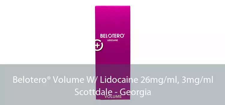 Belotero® Volume W/ Lidocaine 26mg/ml, 3mg/ml Scottdale - Georgia