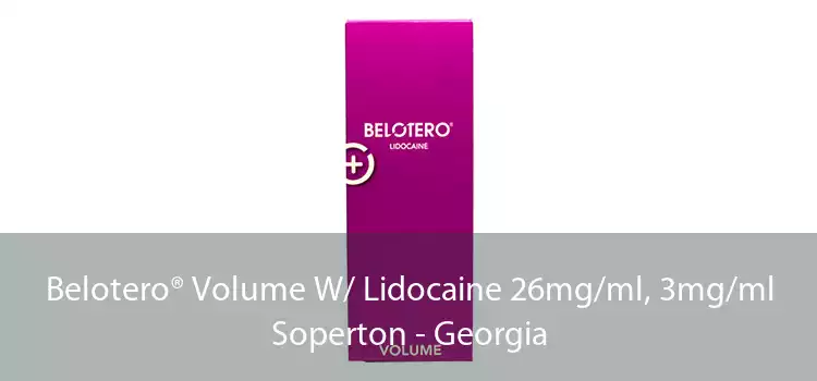 Belotero® Volume W/ Lidocaine 26mg/ml, 3mg/ml Soperton - Georgia