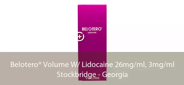 Belotero® Volume W/ Lidocaine 26mg/ml, 3mg/ml Stockbridge - Georgia