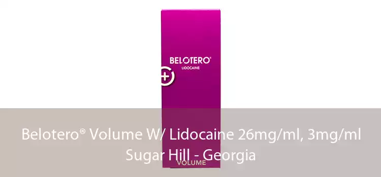Belotero® Volume W/ Lidocaine 26mg/ml, 3mg/ml Sugar Hill - Georgia