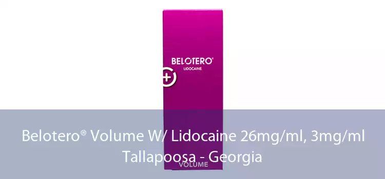 Belotero® Volume W/ Lidocaine 26mg/ml, 3mg/ml Tallapoosa - Georgia