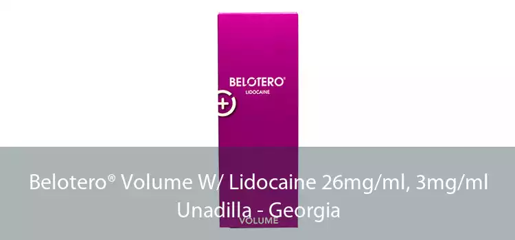 Belotero® Volume W/ Lidocaine 26mg/ml, 3mg/ml Unadilla - Georgia