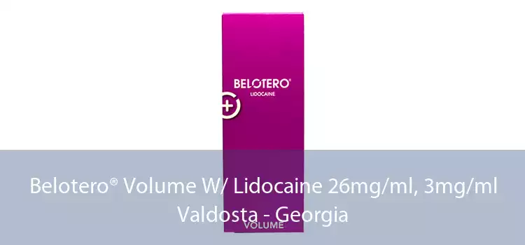 Belotero® Volume W/ Lidocaine 26mg/ml, 3mg/ml Valdosta - Georgia