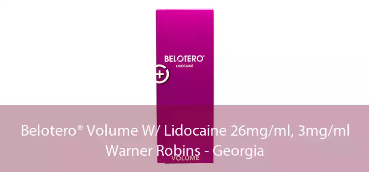 Belotero® Volume W/ Lidocaine 26mg/ml, 3mg/ml Warner Robins - Georgia