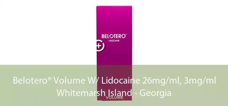 Belotero® Volume W/ Lidocaine 26mg/ml, 3mg/ml Whitemarsh Island - Georgia