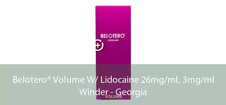 Belotero® Volume W/ Lidocaine 26mg/ml, 3mg/ml Winder - Georgia
