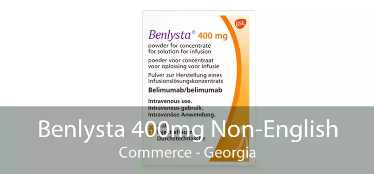 Benlysta 400mg Non-English Commerce - Georgia