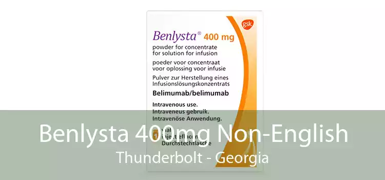 Benlysta 400mg Non-English Thunderbolt - Georgia