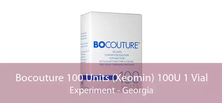 Bocouture 100 Units (Xeomin) 100U 1 Vial Experiment - Georgia