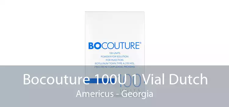 Bocouture 100U 1 Vial Dutch Americus - Georgia
