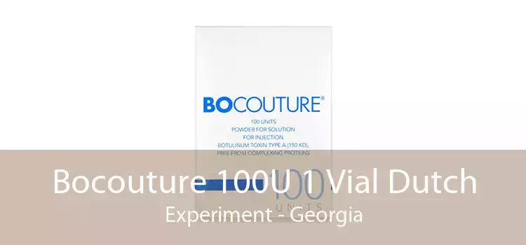 Bocouture 100U 1 Vial Dutch Experiment - Georgia