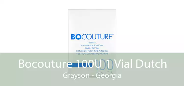 Bocouture 100U 1 Vial Dutch Grayson - Georgia
