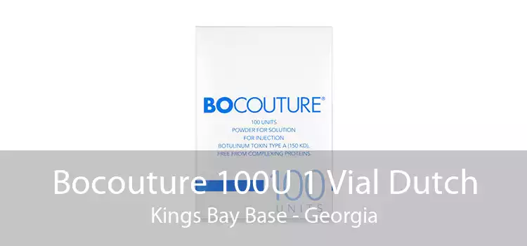 Bocouture 100U 1 Vial Dutch Kings Bay Base - Georgia
