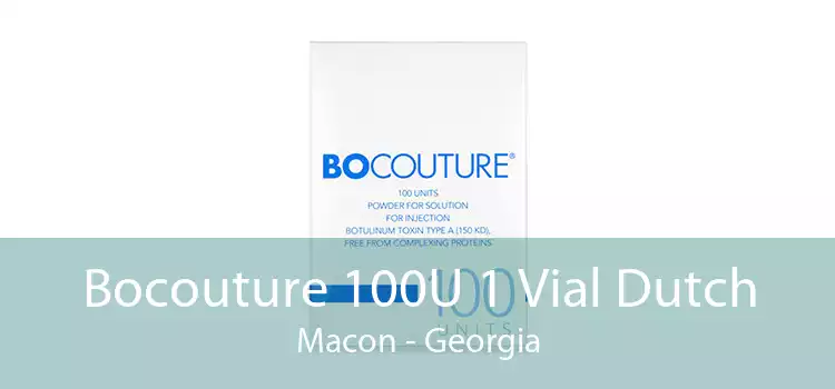 Bocouture 100U 1 Vial Dutch Macon - Georgia