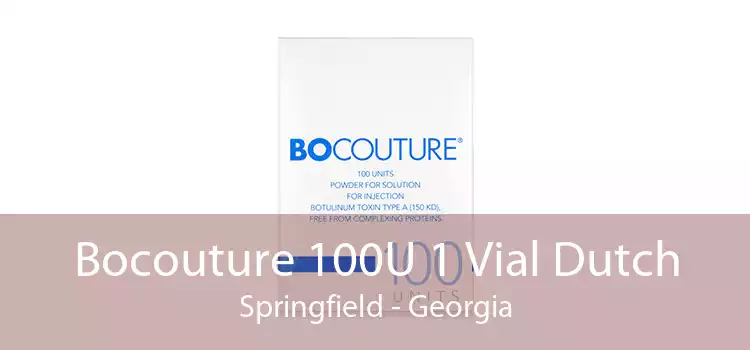 Bocouture 100U 1 Vial Dutch Springfield - Georgia