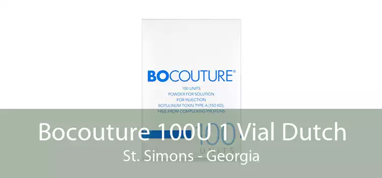 Bocouture 100U 1 Vial Dutch St. Simons - Georgia