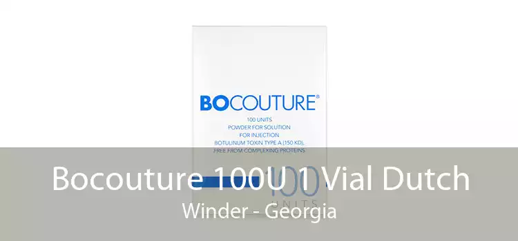 Bocouture 100U 1 Vial Dutch Winder - Georgia