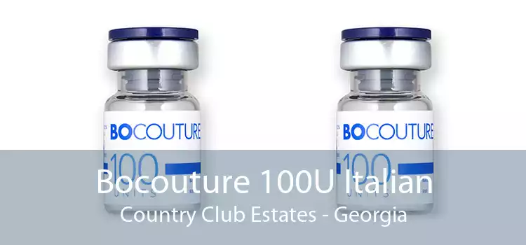Bocouture 100U Italian Country Club Estates - Georgia
