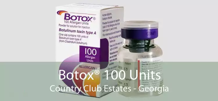 Botox® 100 Units Country Club Estates - Georgia