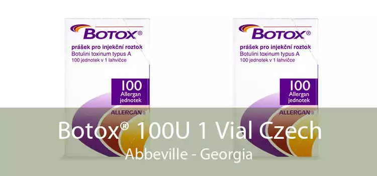 Botox® 100U 1 Vial Czech Abbeville - Georgia