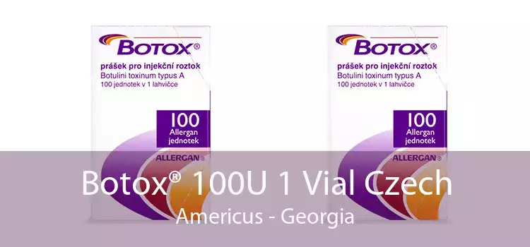 Botox® 100U 1 Vial Czech Americus - Georgia