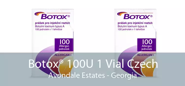 Botox® 100U 1 Vial Czech Avondale Estates - Georgia