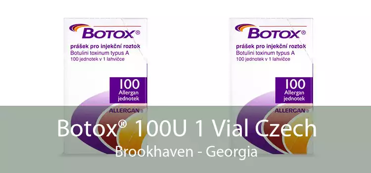 Botox® 100U 1 Vial Czech Brookhaven - Georgia
