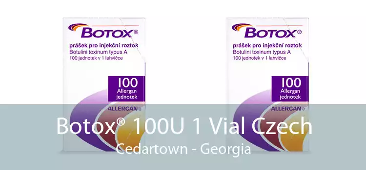 Botox® 100U 1 Vial Czech Cedartown - Georgia