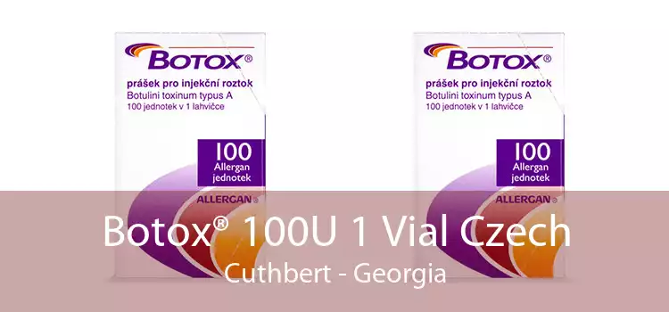 Botox® 100U 1 Vial Czech Cuthbert - Georgia