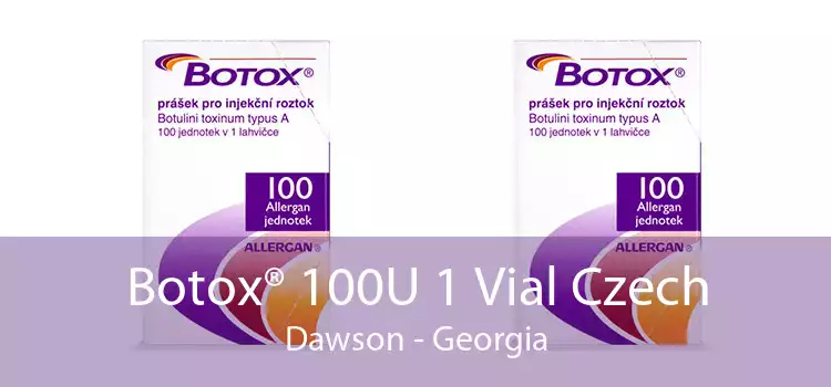 Botox® 100U 1 Vial Czech Dawson - Georgia