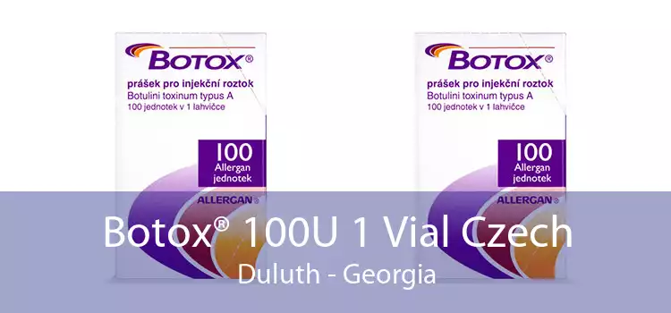 Botox® 100U 1 Vial Czech Duluth - Georgia