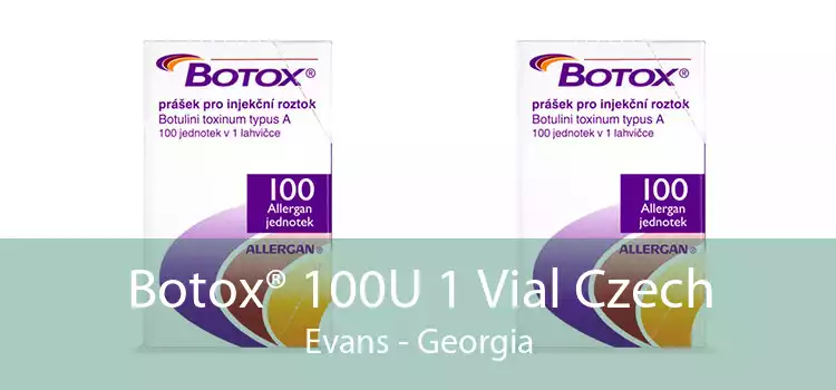 Botox® 100U 1 Vial Czech Evans - Georgia