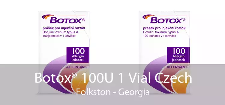 Botox® 100U 1 Vial Czech Folkston - Georgia