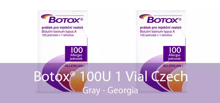 Botox® 100U 1 Vial Czech Gray - Georgia