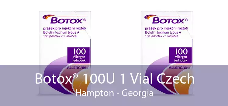 Botox® 100U 1 Vial Czech Hampton - Georgia