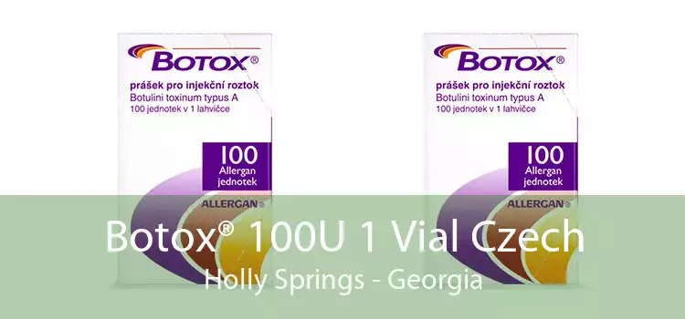 Botox® 100U 1 Vial Czech Holly Springs - Georgia