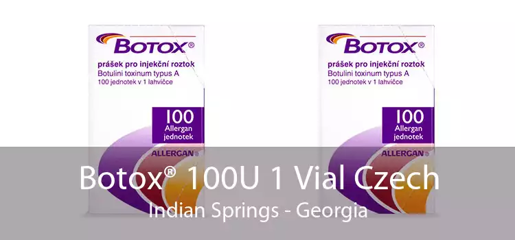 Botox® 100U 1 Vial Czech Indian Springs - Georgia