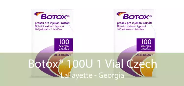 Botox® 100U 1 Vial Czech LaFayette - Georgia
