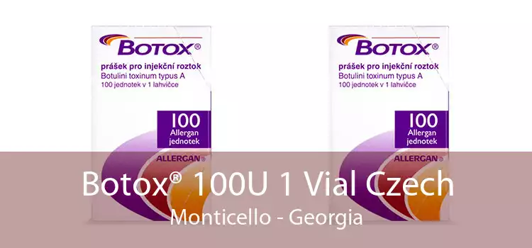 Botox® 100U 1 Vial Czech Monticello - Georgia