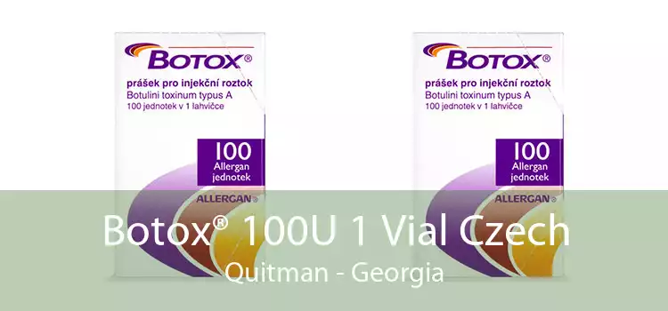Botox® 100U 1 Vial Czech Quitman - Georgia