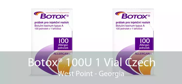 Botox® 100U 1 Vial Czech West Point - Georgia