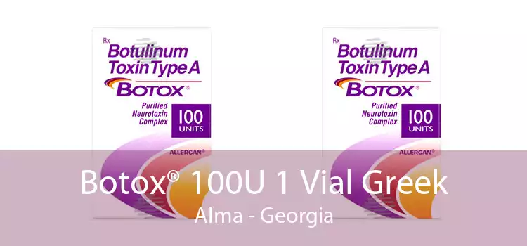 Botox® 100U 1 Vial Greek Alma - Georgia