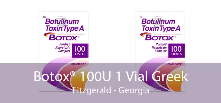 Botox® 100U 1 Vial Greek Fitzgerald - Georgia