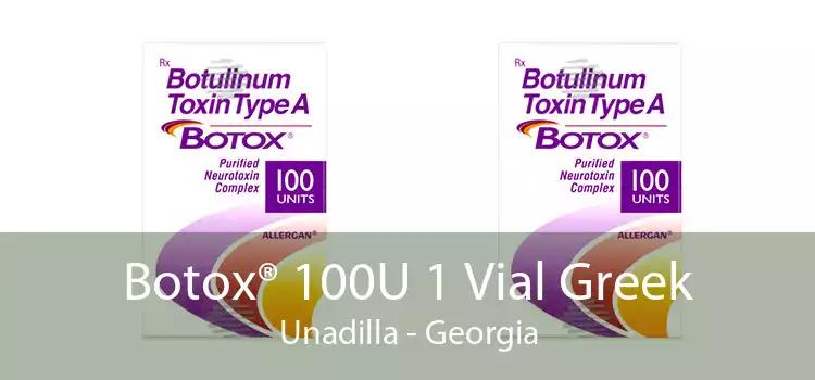 Botox® 100U 1 Vial Greek Unadilla - Georgia